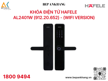 Khóa điện tử HAFELE  AL2401W (912.20.652) - (Wifi Version)